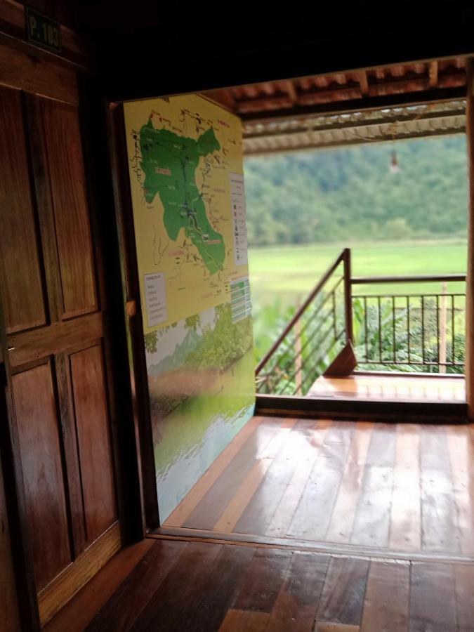 Hoàng Quân Homestay Ba Be Extérieur photo